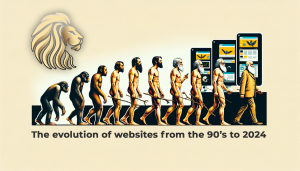 evolution of web design, art style of darwins theory of evolution